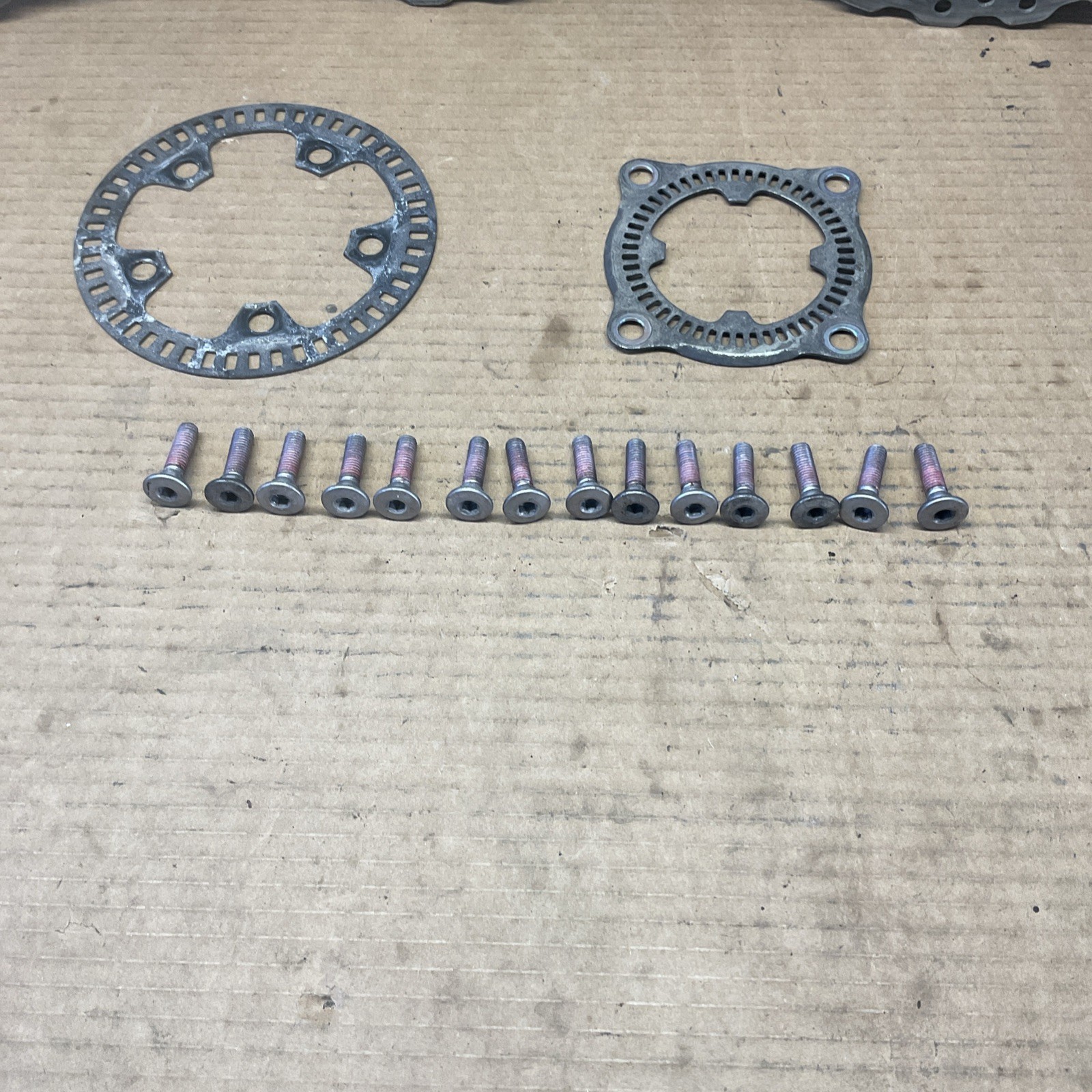11-15 Kawasaki Ninja ZX10R Brake Rotors Set/ Hardware 41080-0211/41080-0159-5C