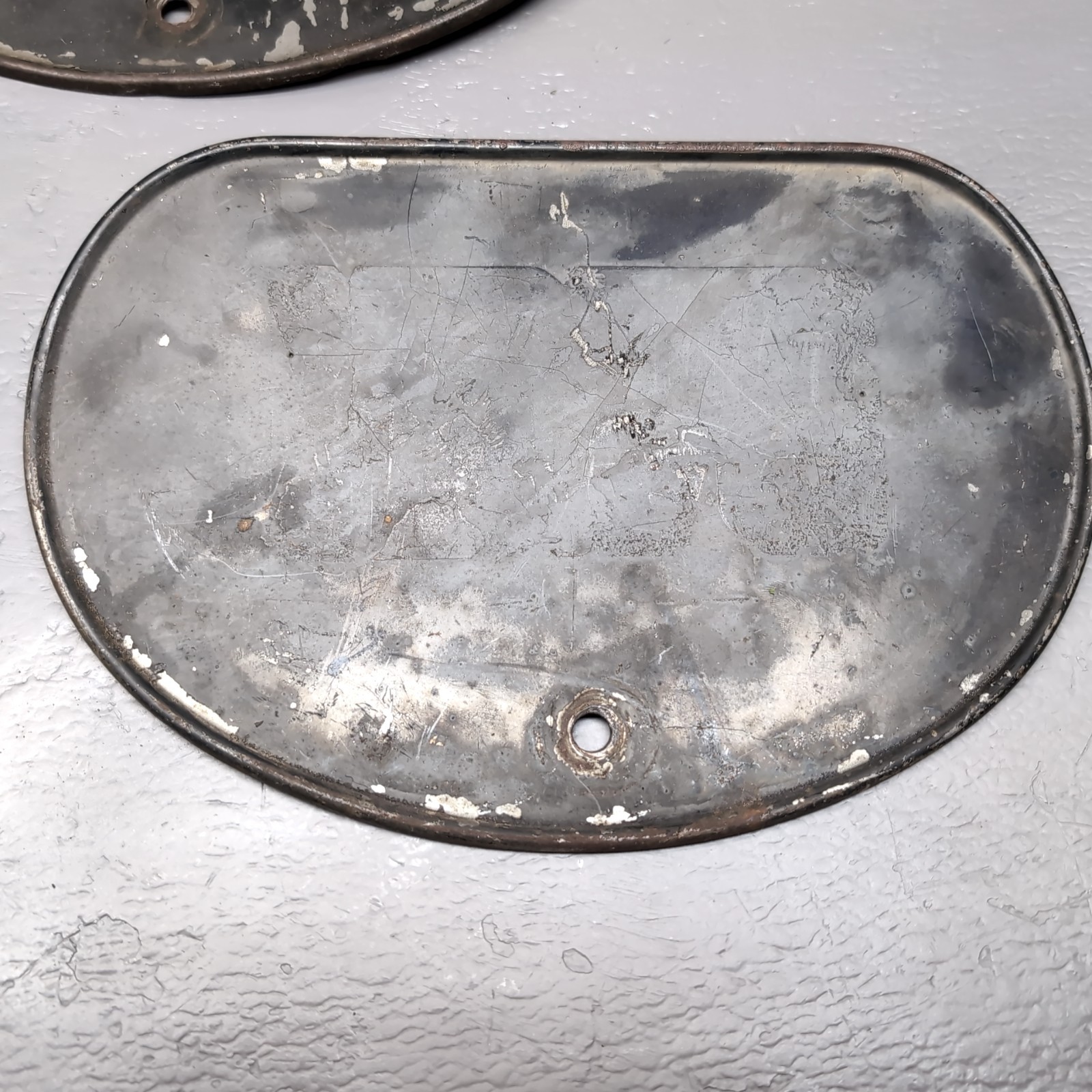 1973-1976 HONDA XR75 OEM SIDE NUMBER PLATES SET