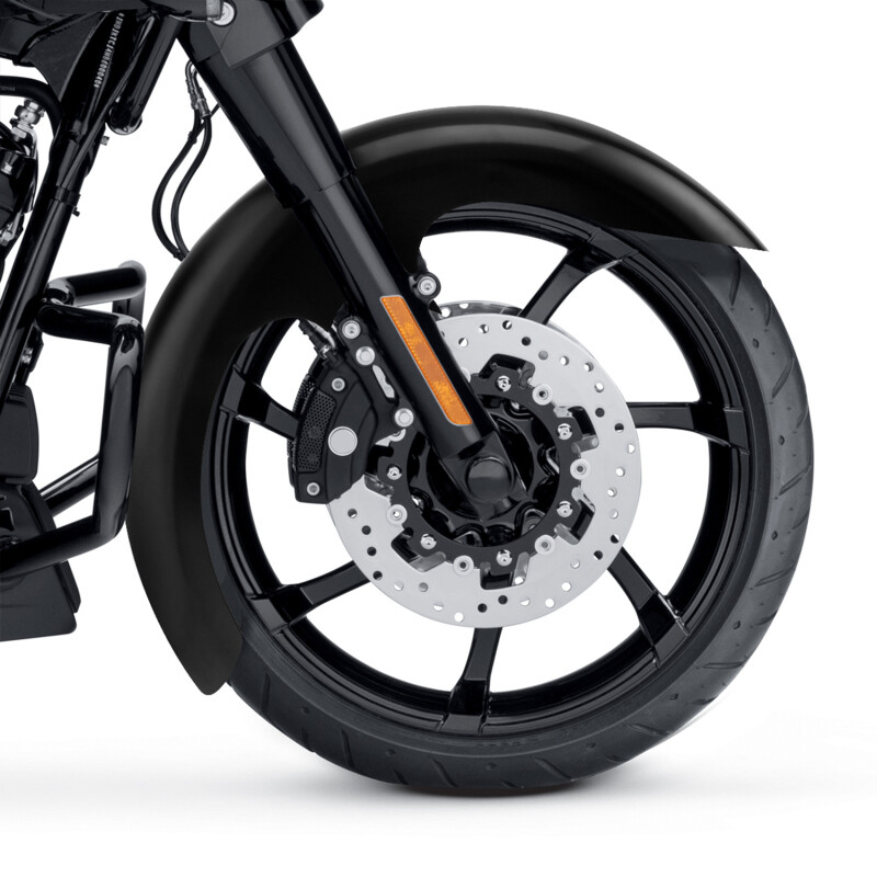 23″ Wrap Unpainted Front Fender Fit For Harley Road King Street Glide Bagger