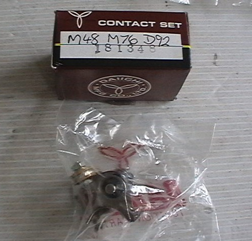 DAIICHI CONTACT BREAKER POINTS YAMAHA 437-81321-20 FS1 FS1E DX TY50 TY50M YZ50 +