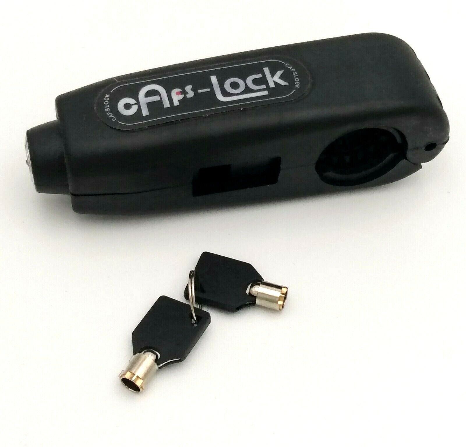 Cafs-Lock Motorbike/Scooter Handlebar Brake Anti-Theft Lock With Keys Black New