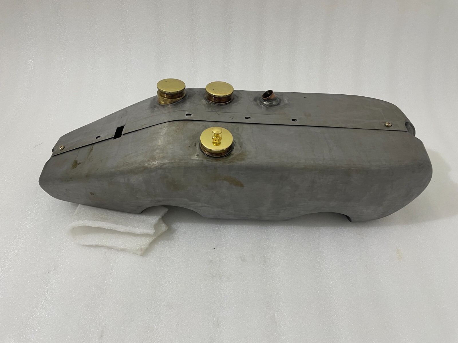 Harley Davidson JD Model 1920 To 1924 Fuel Petrol Tank +Cap Soldered Tin Plated