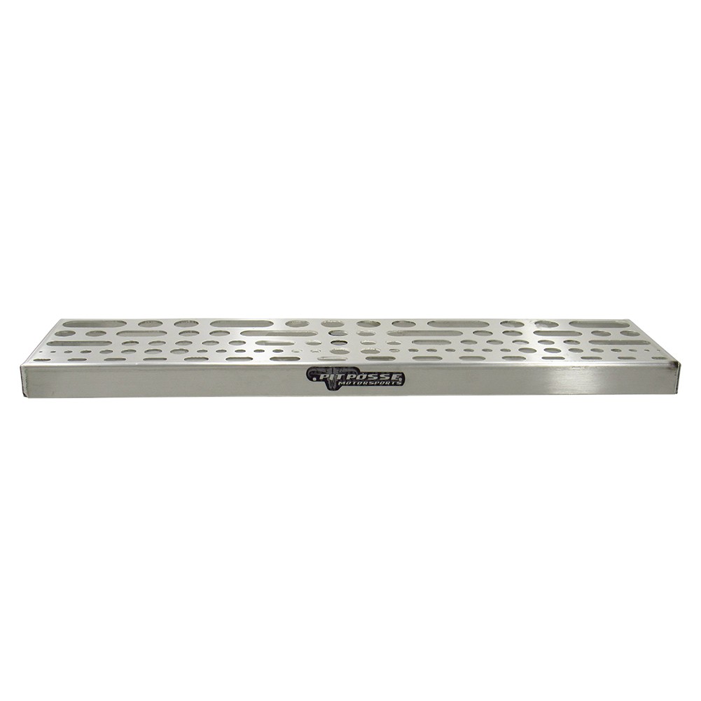 Pit Posse Tool Storage Wall Tray Organizer Rack Holder Aluminum-Made in USA