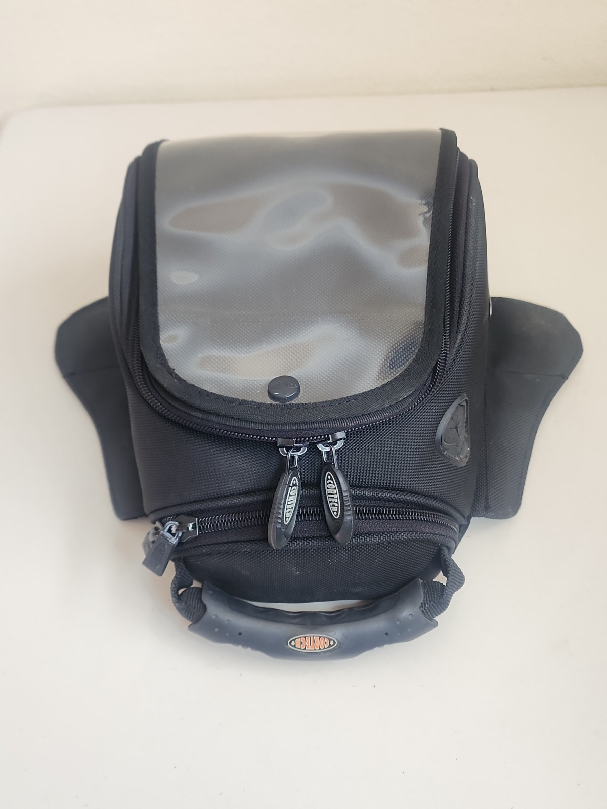 Cortech Motorcycle Tank Bag Super 14L Black Magnetic Travel