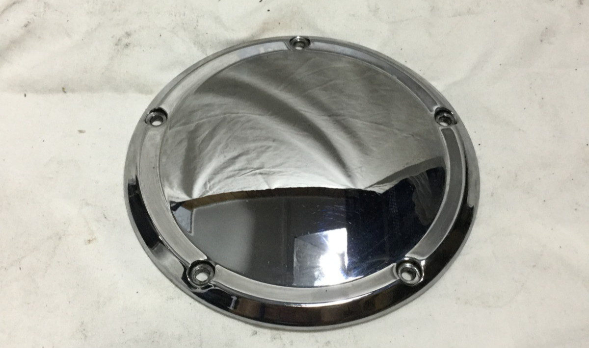 Harley Oem Chrome Touring M8 Derby Cover Nice Condition See Pictures 25700389