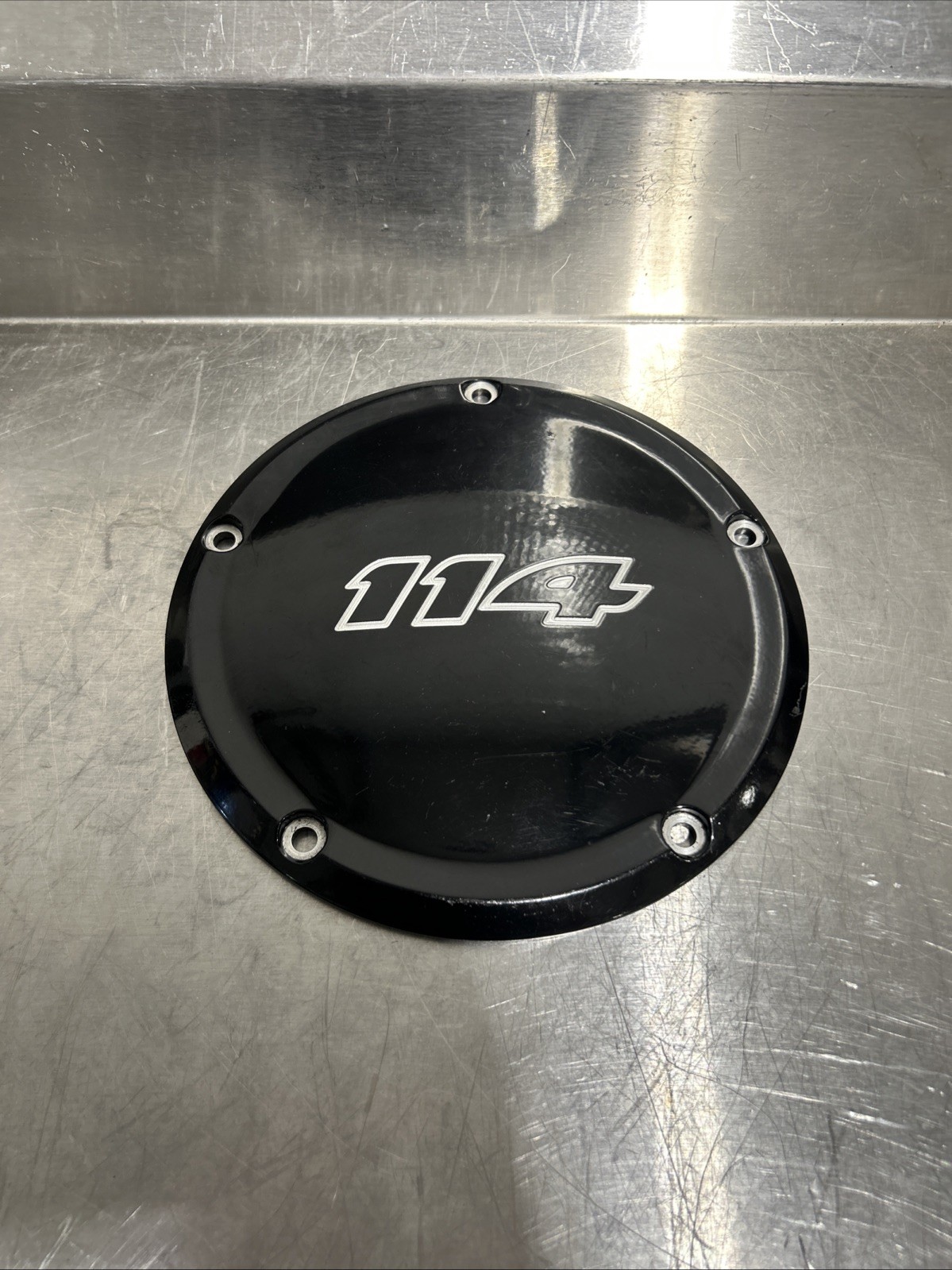 2017 – 2025 HARLEY TOURING OEM M8 25700389 114 CI BLACK DERBY COVER DC17