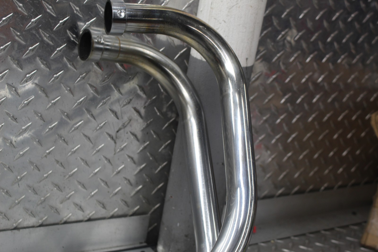 1980 HONDA CB650C CUSTOM EXHUAST HEADERS & MUFFLERS
