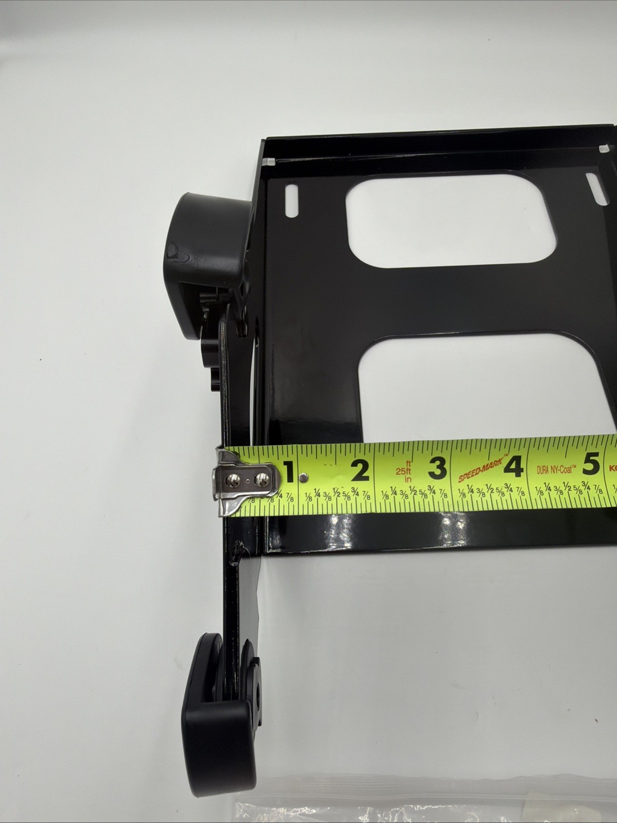 Detachable 2-Up Tour Pak Mount Rack Harley Touring 2014-2024 Black