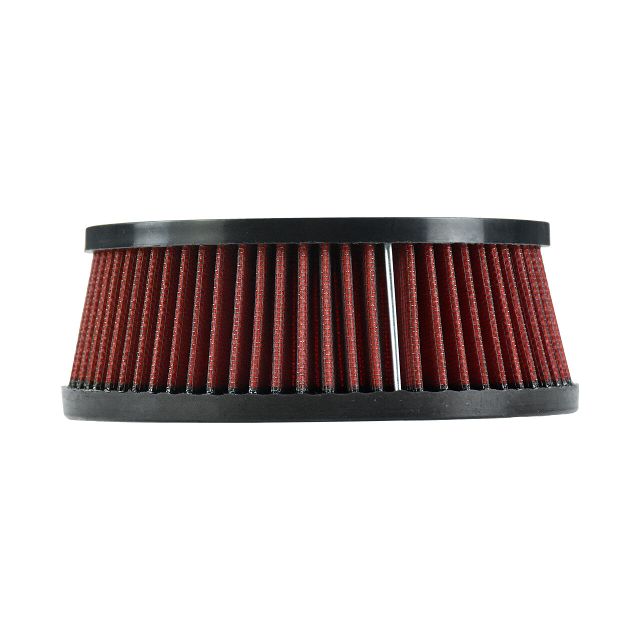 Round & Red Air Cleaner Filter Element Fit For Harley Touring Road Street Glide