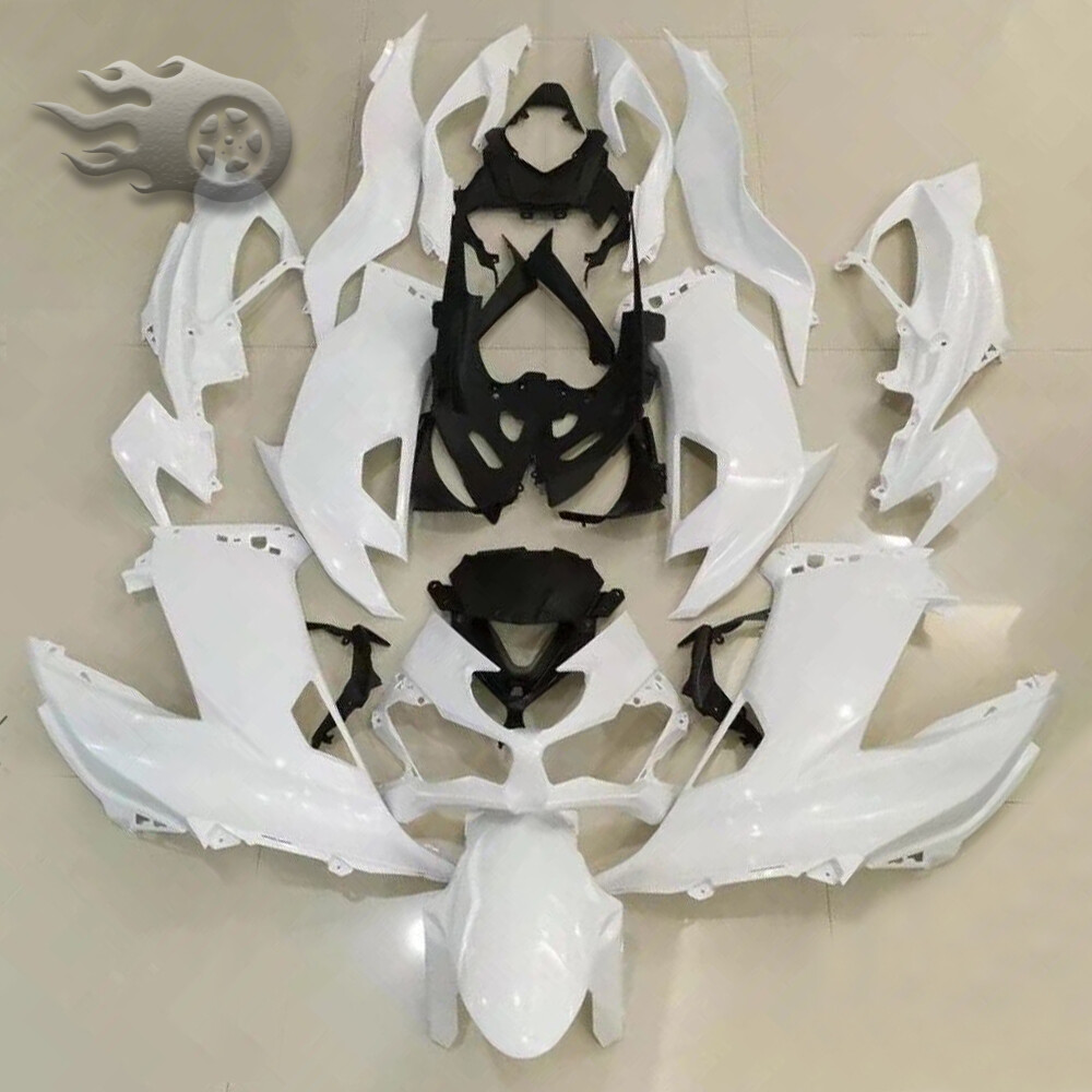 ABS Pre-Drilled Fairing Kit For Kawasaki Ninja ZX-6R 2019-2022 ZX6R Unpainted