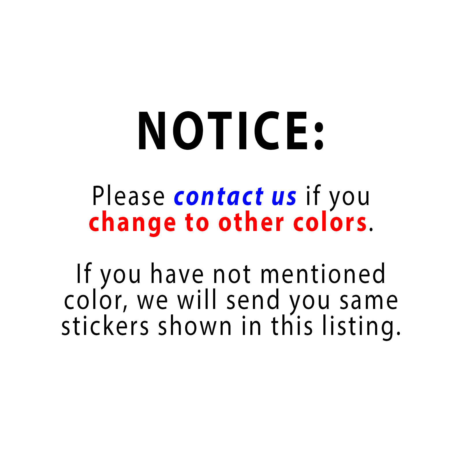 12cm RED Fairing Sticker Decal Letter Motorcycle For Honda CBR1000RR