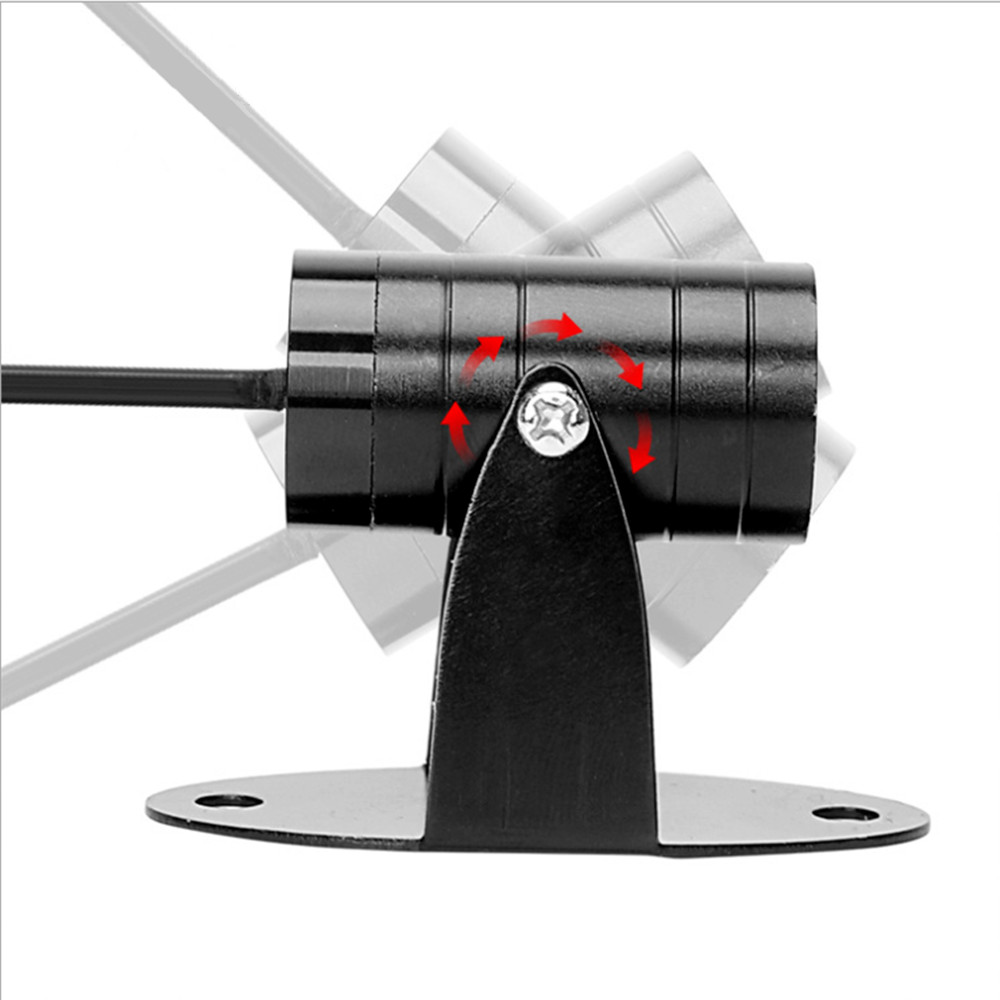 1x Customized Spotlight Laser Projector Ghost Shadow LED Motorcycle Light