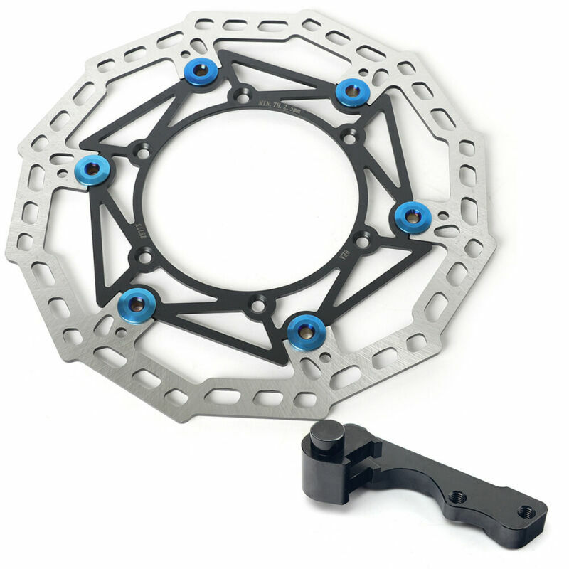 WR450F 03-18 For Yamaha Oversize Front Brake Disc Rotor & Adapter YZ250F WR250F