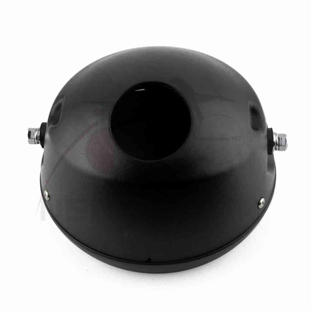 7″ Motorcycle Headlight abs Housing Headlamp Light Bulb Bucket For Cafe Racer