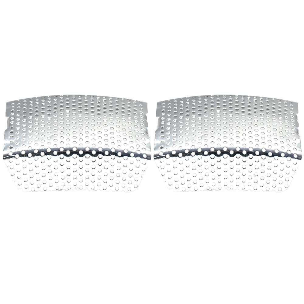 Black Front Brake Caliper Insert Set Cover For Harley Touring Street Glide VRSC