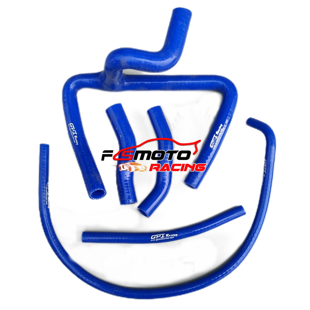 BLACK for Honda CR250R CR 250 R 2000 2001 2-stroke Silicone radiator Y hose kit