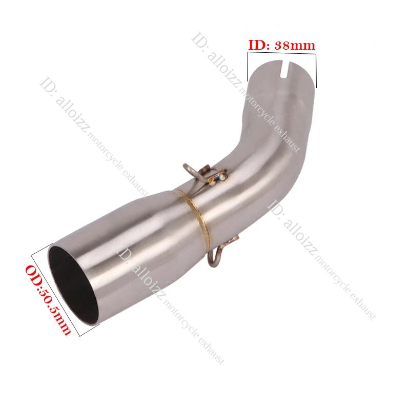 For Suzuki SV650 2016-23 Exhaust System Mid Pipe Slip On Muffler With DB Killer