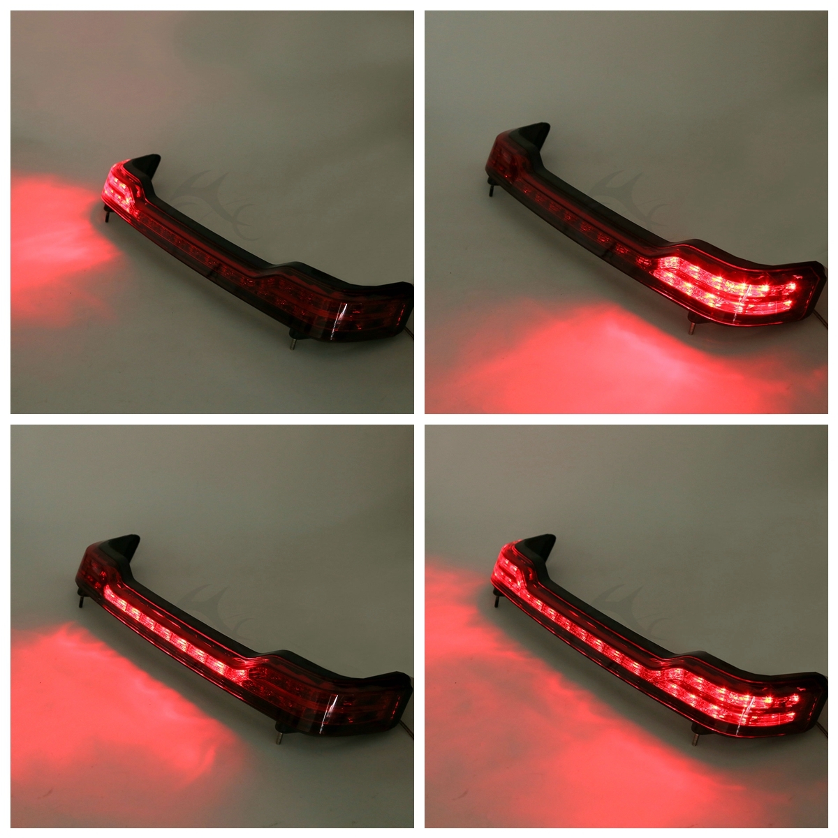 Brake Turn Tail Side Lights & Wiring Harness For Harley Tour Pack Touring 14-24