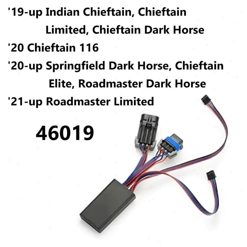 LED Rear Trunk Side Lights For Indian Roadmaster Classic /Limited / Dark Horse