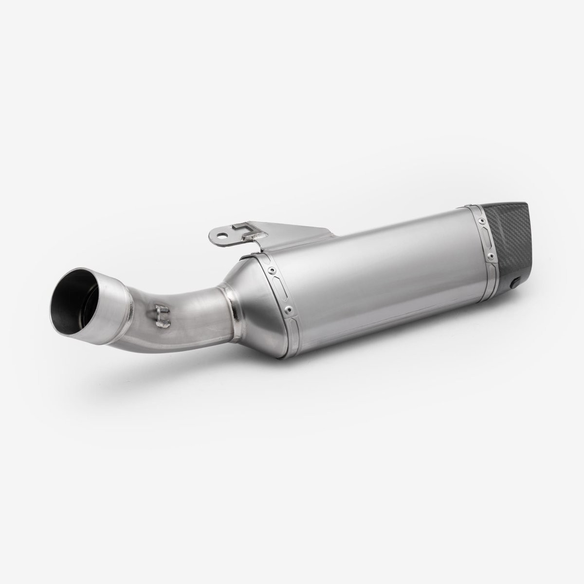 Lextek Titanium Exhaust Silencer for Yamaha YZF R6 (17-19) 60mm Multicoloured