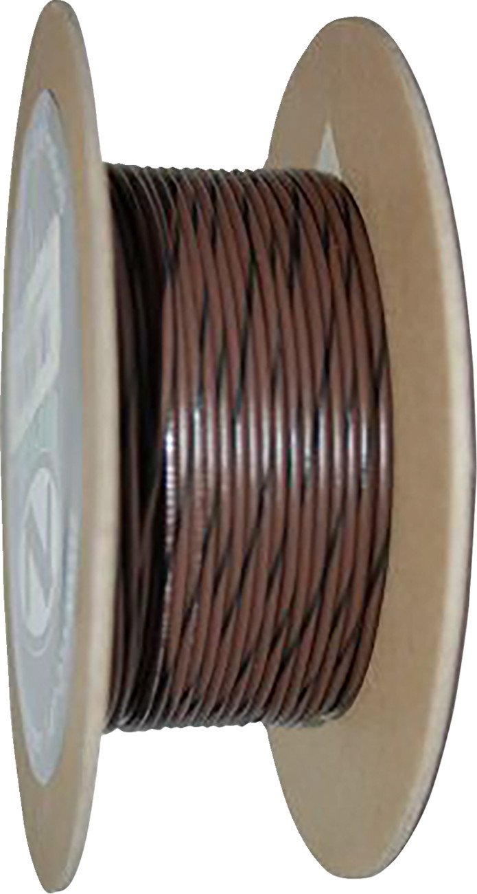 NAMZ NWR-10-100-20 Wire Spool 100ft 20 Gauge Brown Black Universal