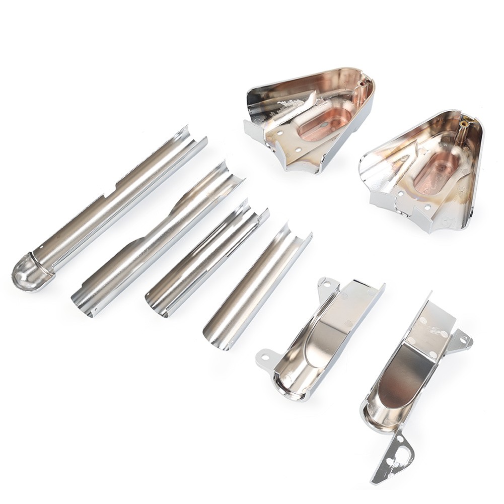 Rear Swingarm Covers Phantom Axle Covers Fit Harley Softail 2000-2007 Chrome