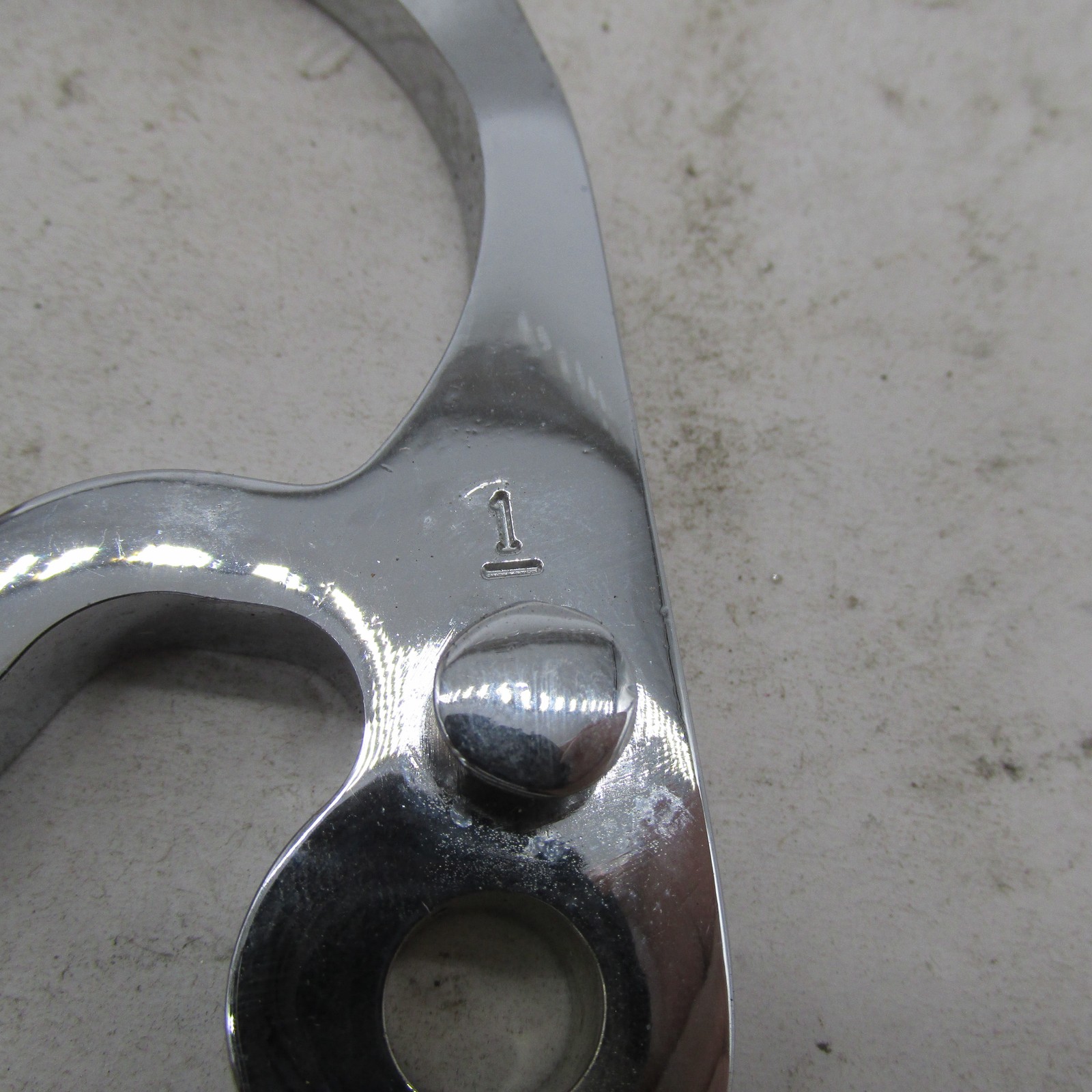 Harley Genuine OEM 93-99 Chrome Front Right Brake Caliper Bracket 44073-92A