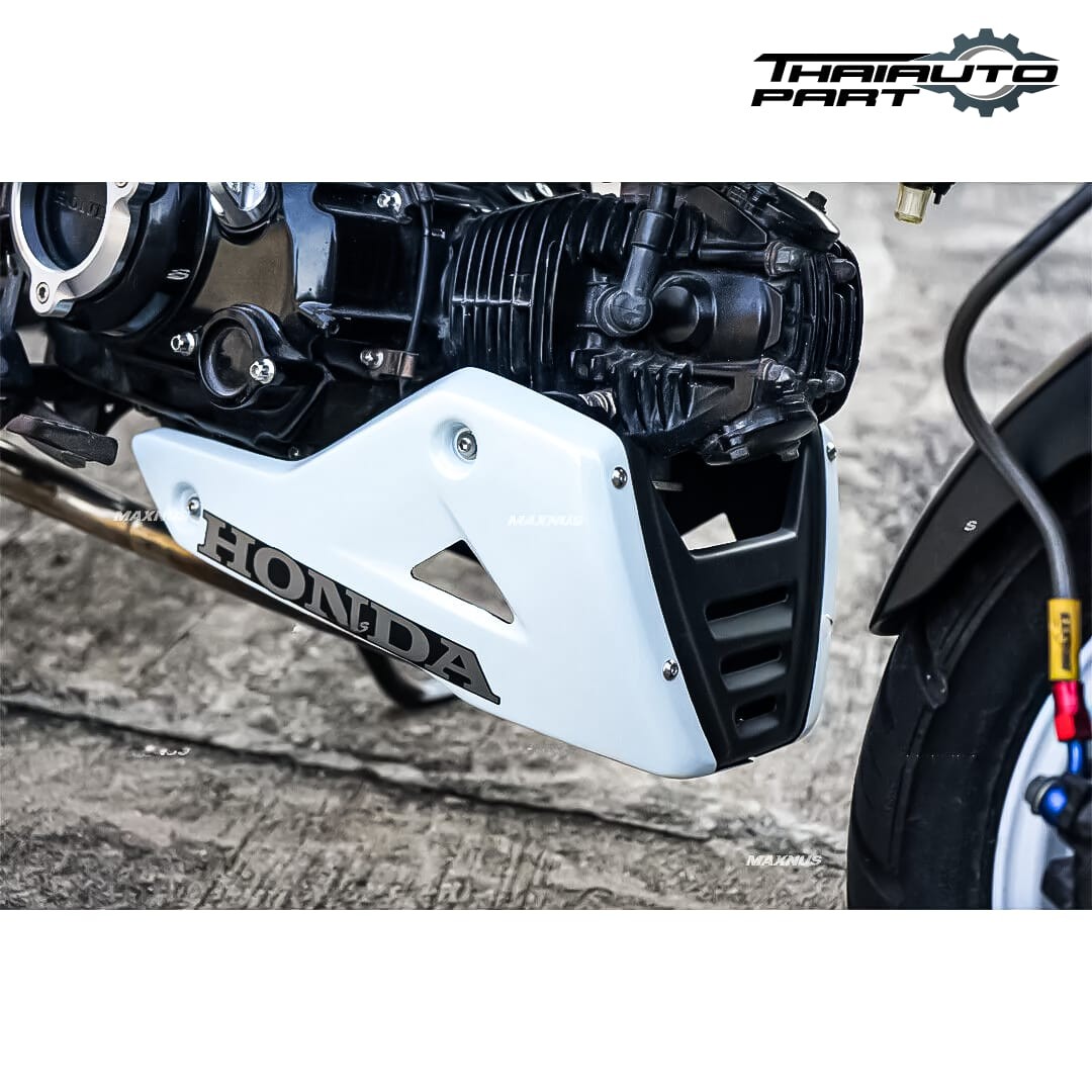 Frame Guard Fairing Under Pan White Belly For Honda New Grom 125 2021-2023