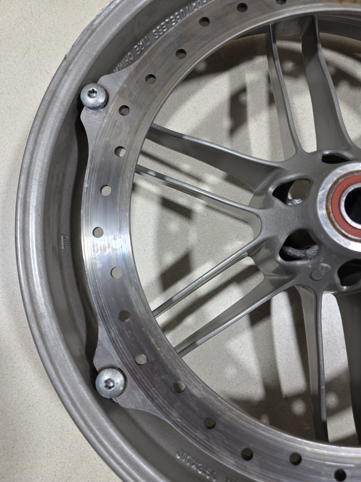 2006 Buell Ulysses XB12 XB12X Front Wheel Rim Magnesium Tone #NV9-80