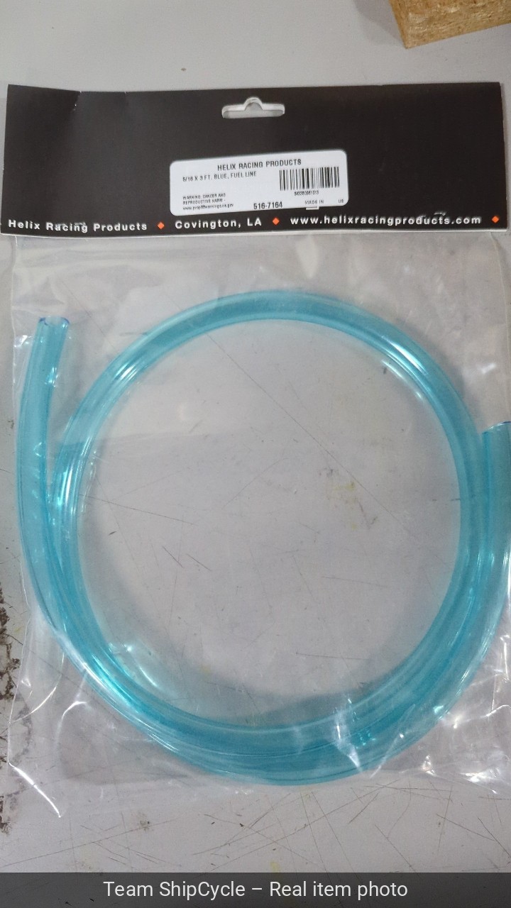 U74854 Helix Racing Translucent Colored Tubing 3 Blue 516 ID x 716 OD 51 G1N