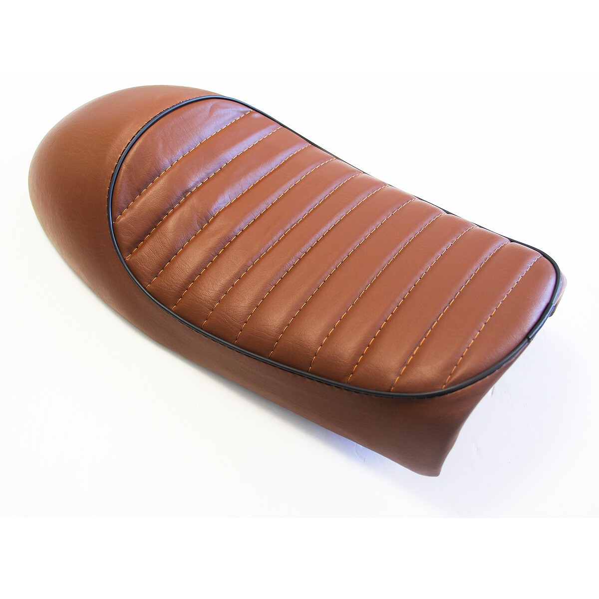 For Moto Guzzi V35 V65 V75 V85 V7 Brown Motorcycle Hump Cafe Racer Seat Saddle