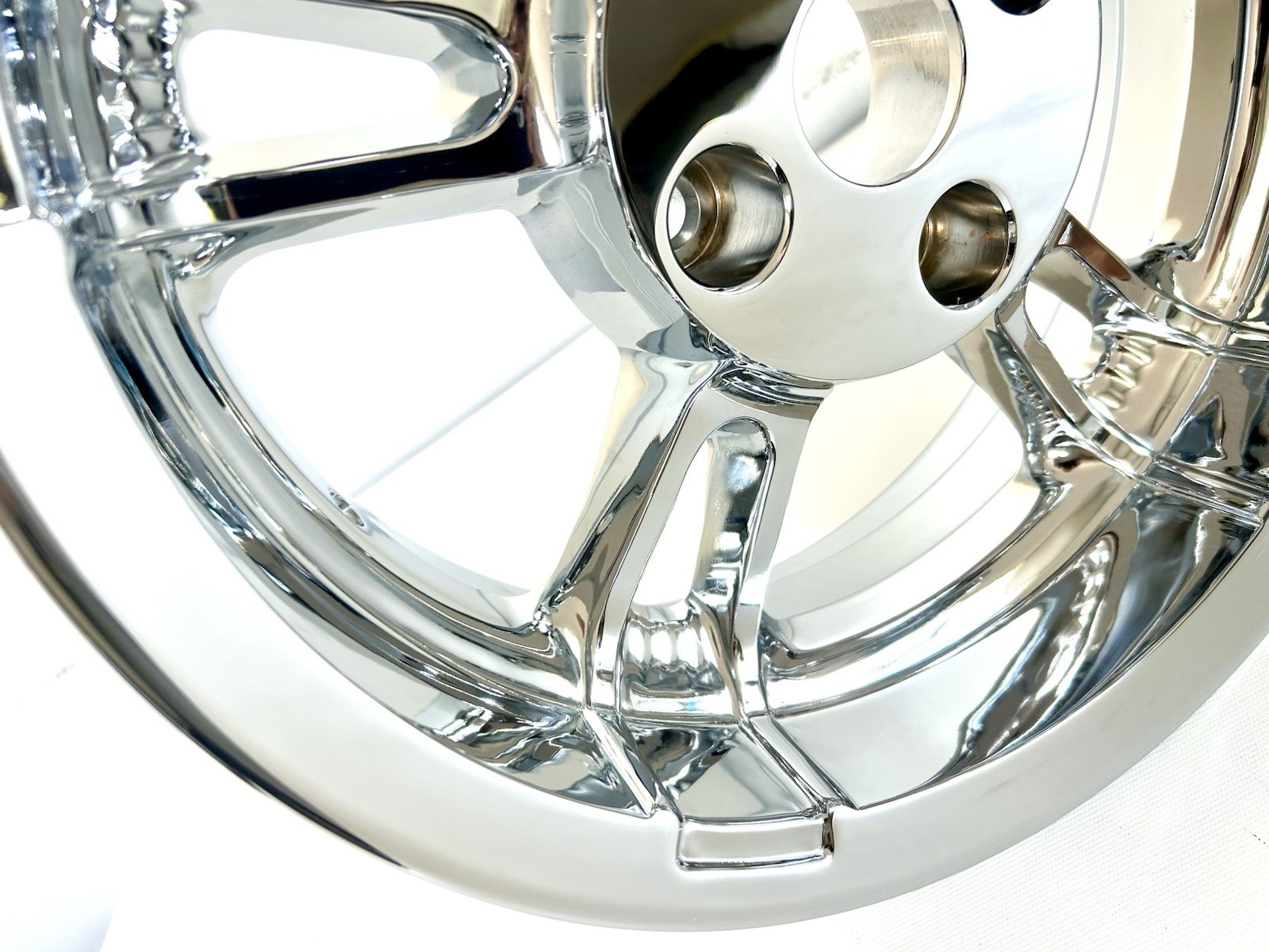HARLEY REAR WHEELS FREEWHEELER TRI GLIDE Chrome 2009 -25 ENFORCER RIMS OUTRIGHT^