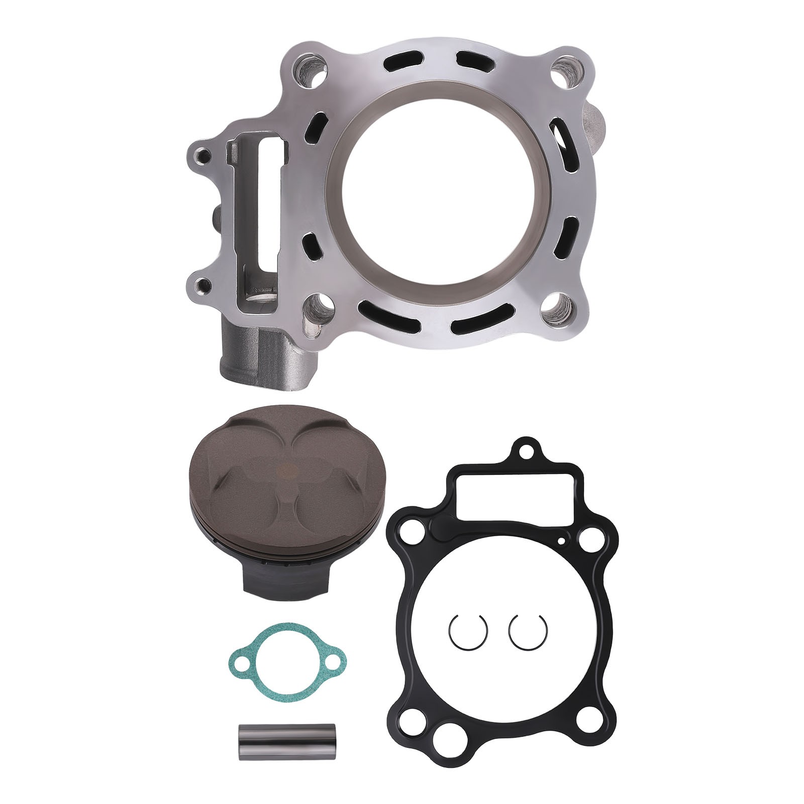 Piston Ring Cylinder Kit for Honda CRF250R 04-09 CRF250X 04-17 w/ Gaskets Set