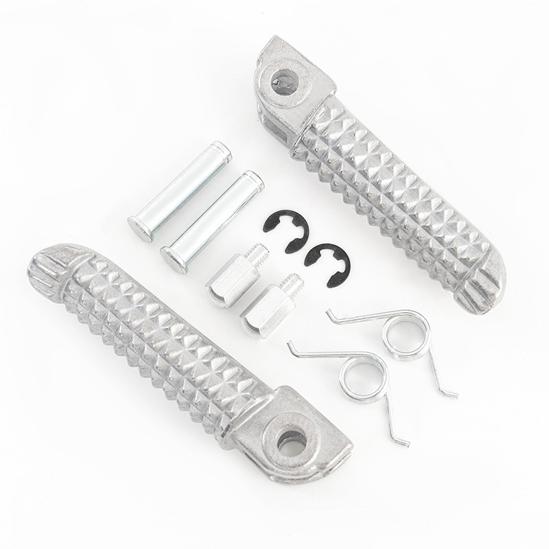 Front Foot Peg Rest Footrest Pedal For 1994-24 Yamaha YZF R1 R3 R6 FZ07 FZ09 FZ6