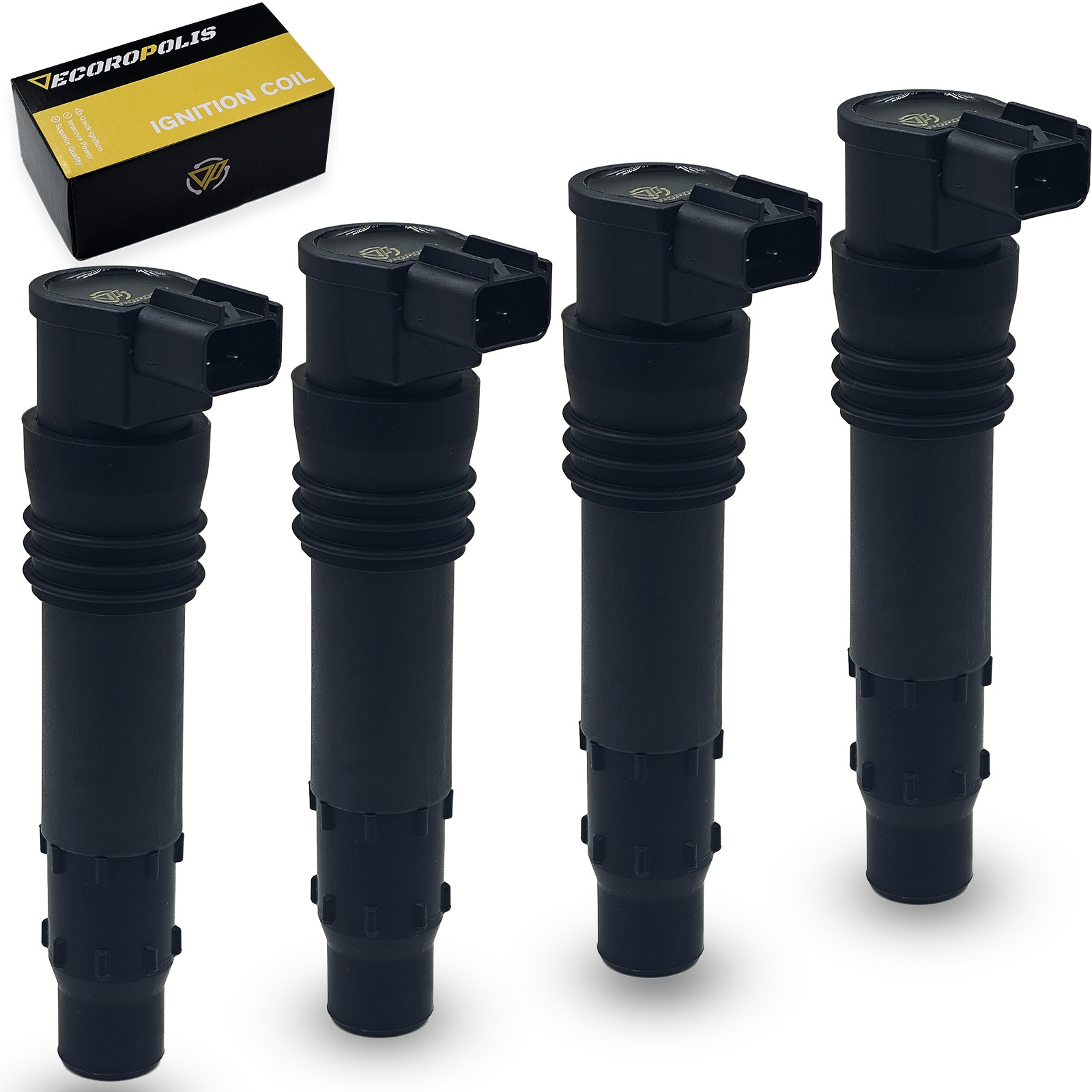 4x Ignition Coil Pack 129700-4400 F6T547 For Suzuki GSX-R600/750/1000/1300