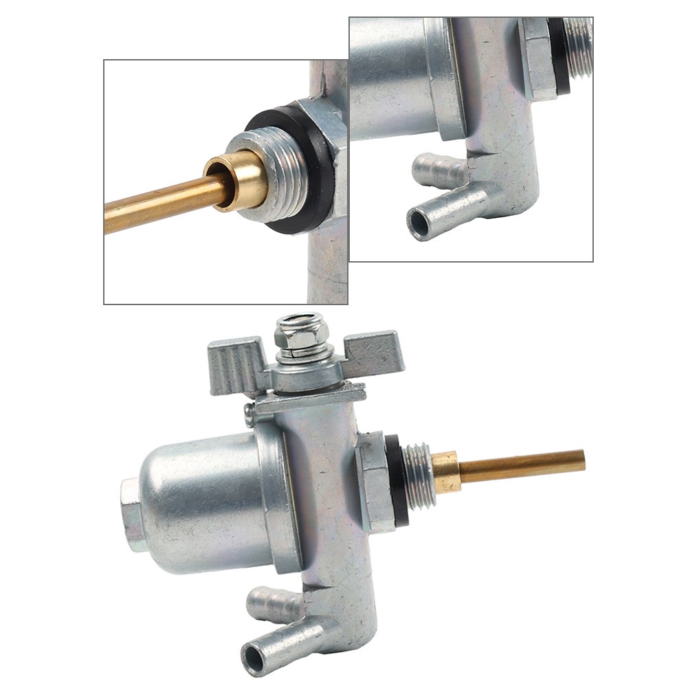 1 Pcs Metal, Plastic Fuel Tank Switch Value Petcocks Tap For Ural CJ-K750