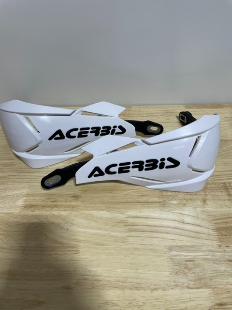Acerbis – 2634661035 – X-Factory Handguards, White/Black