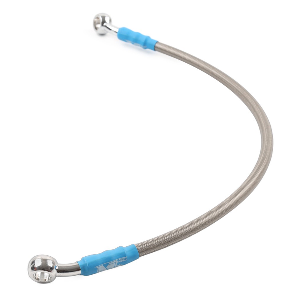 45cm DOT Motorcycle Motorbike Braided Steel Brake Clutch Oil Hose Line Pipe