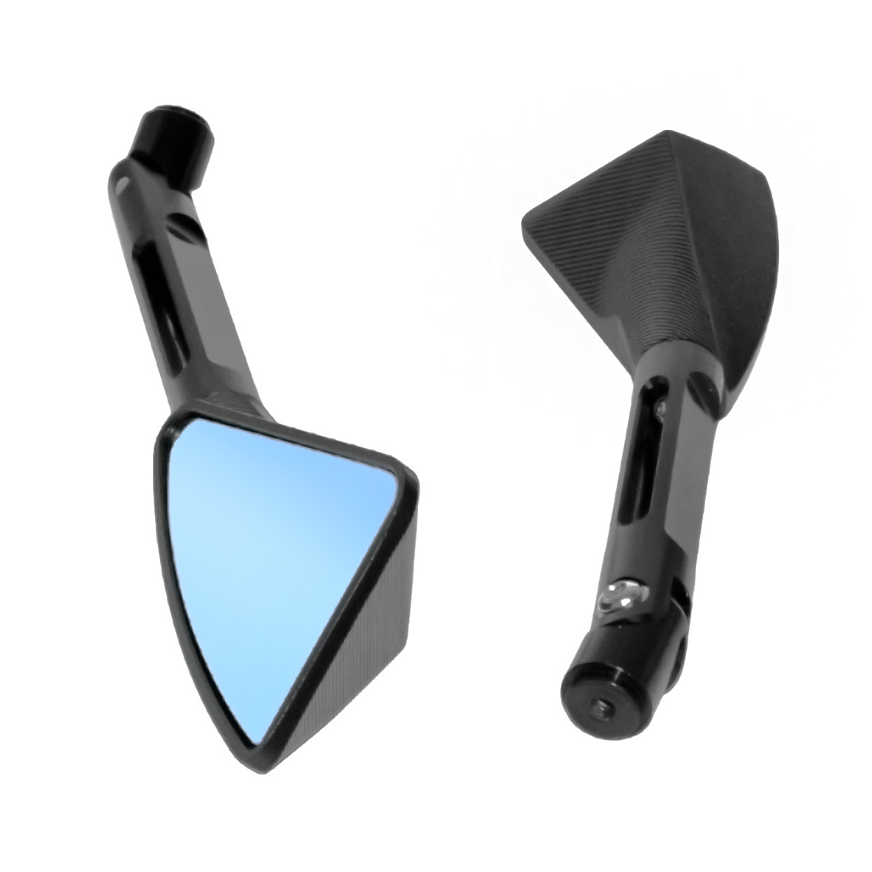 Motorcycle Black Rearview Mirrors For Harley Davidson Honda Yamaha Kawasaki M602