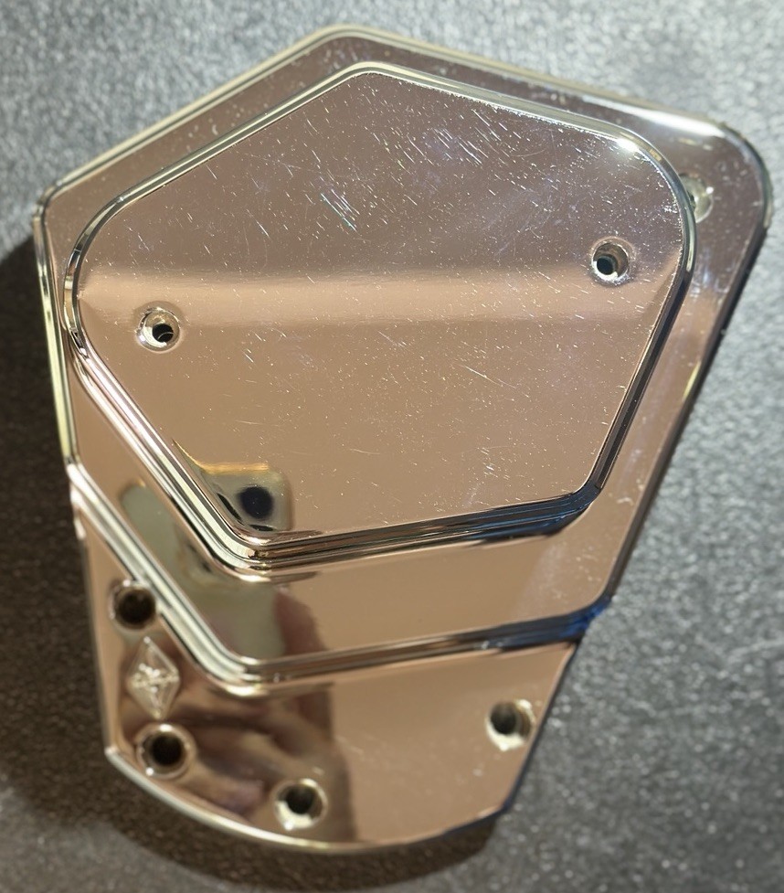 New Joker Machine Cam Cover Smooth Chrome For Harley EVO FXR Dyna Softail #149L