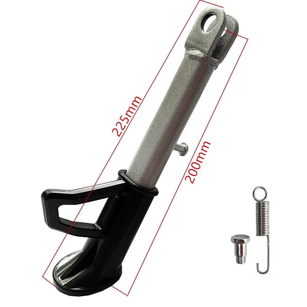 200mm/7.87Inch Kickstand Sided Parking Feet Stand For Motorcycle Scooter E-Bike