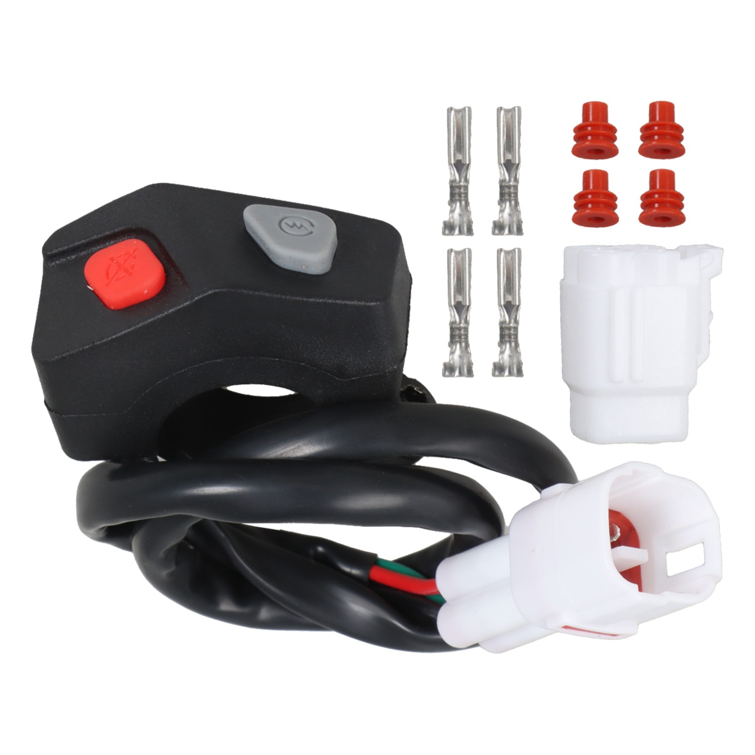 Engine Kill Start Stop Switch Button for KTM SX XC SMR 150 250 350 450 2023 2024