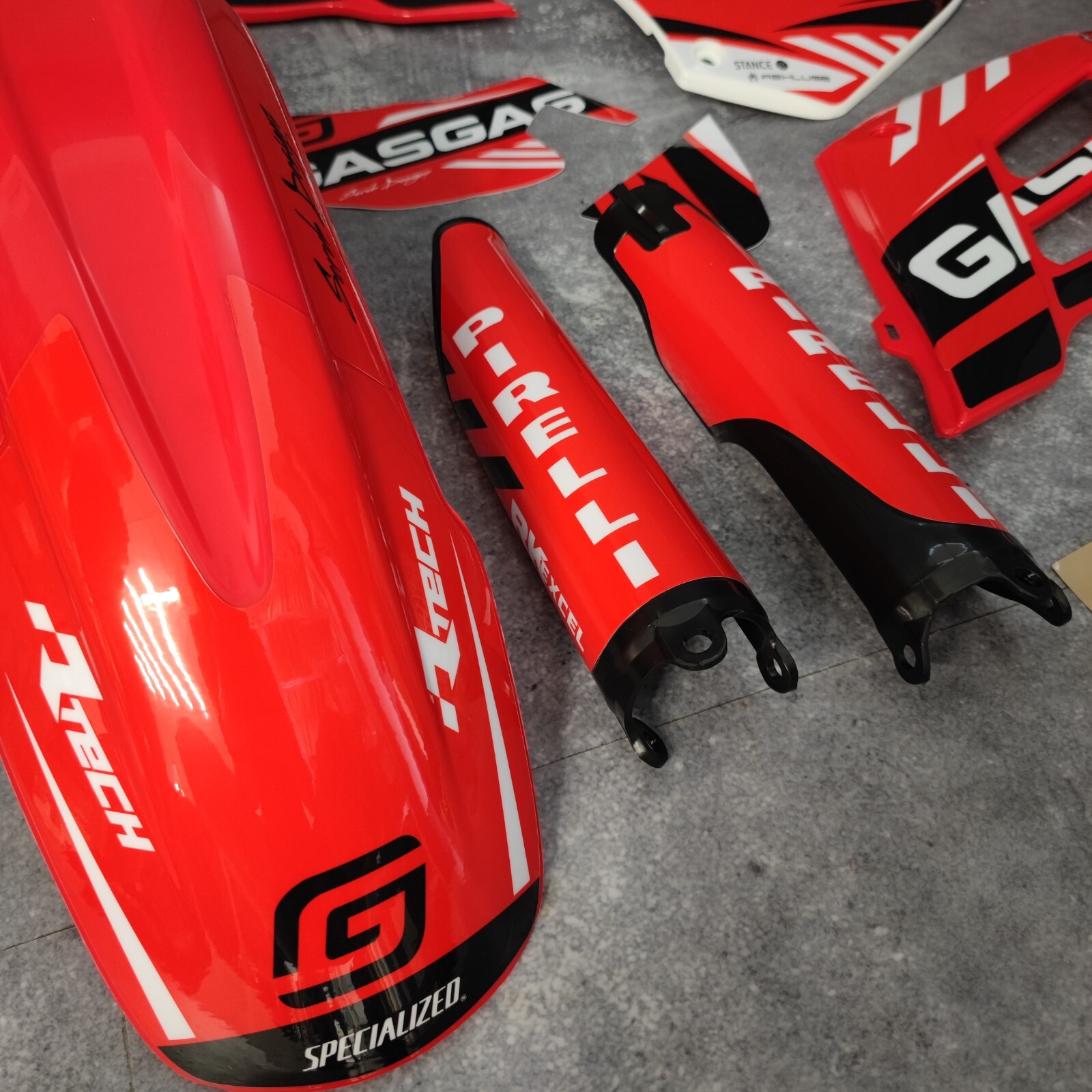 GAS GAS EC MC 2001 2002 2003 2004 2005 2006 Plastics + Graphics
