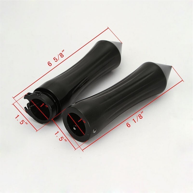 1” Motorcycle Handle Bar Hand Grips for Harley Sportster Softail Road King*