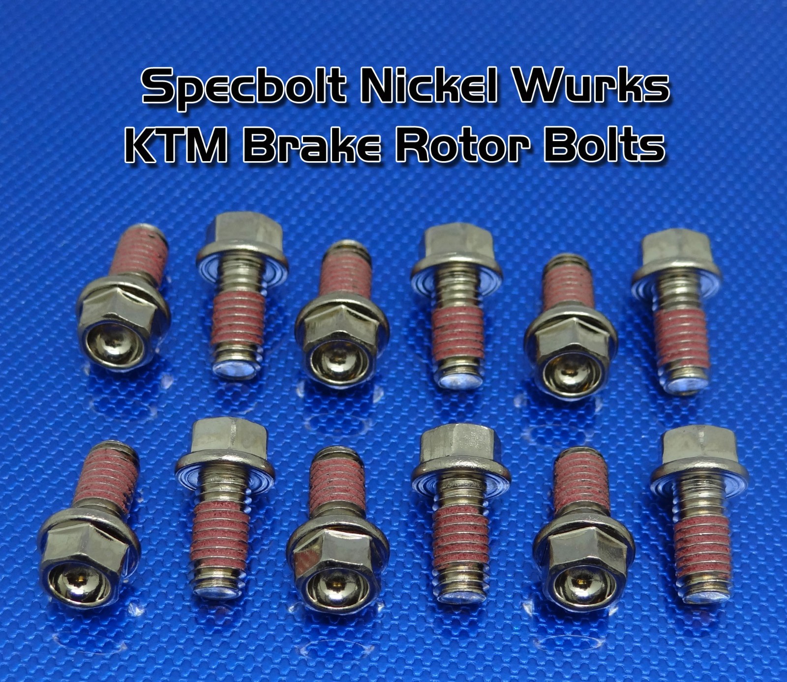 Specbolt Nickel Wurks Bolt Kit for KTM SX EX EXC XC 85 105 150 125 250 300 450