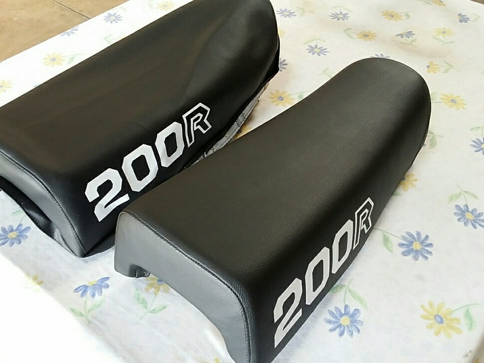 HONDA XR200R XR 200R 1981 TO 1982 MODEL XR200R SEAT COVER in BLACK (H*-192)