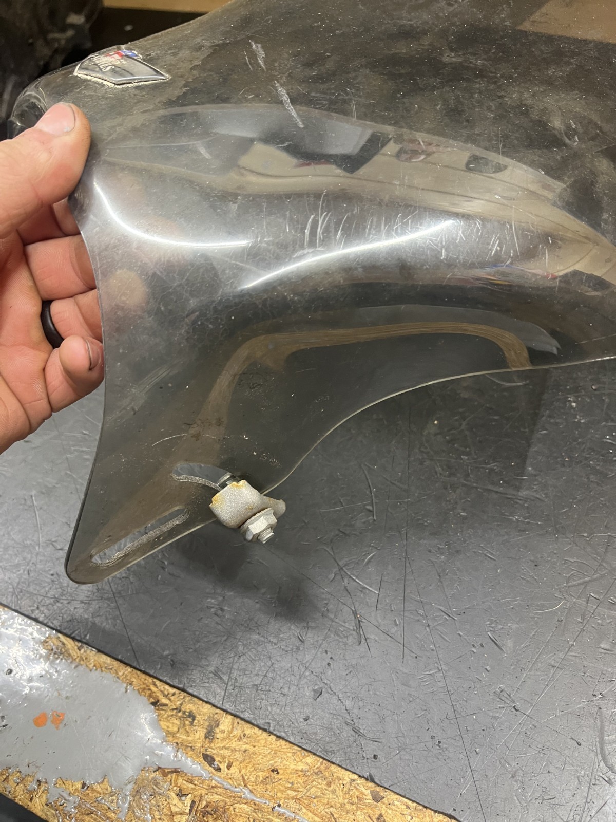 2001 KAWASAKI ZR7S ZR7-S ZR750H WINDSHIELD SCREEN NATIONAL CYCLE SMOKED
