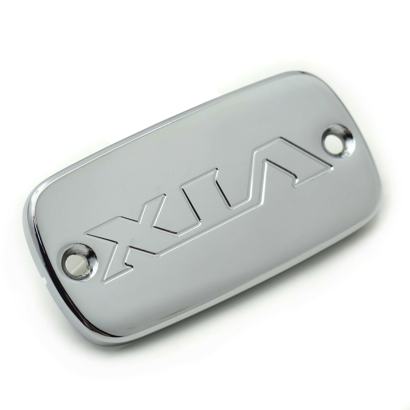 HTTMT Chrome Brake Fluid Reservoir Cap Cover “VTX” For 2002-2011 Honda VTX 1800