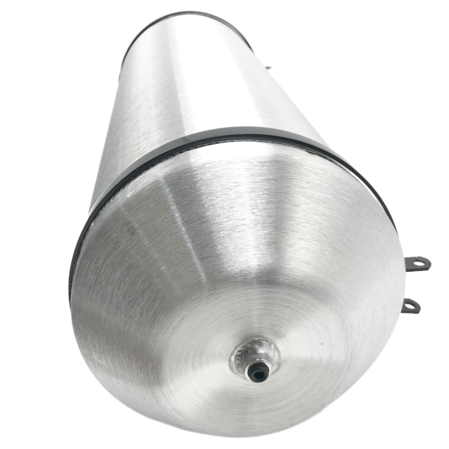 11 Gallon 10×33 Fuel Tank 1/4 NPT Aluminum Spun Vertical Universal Gas Tank Cell
