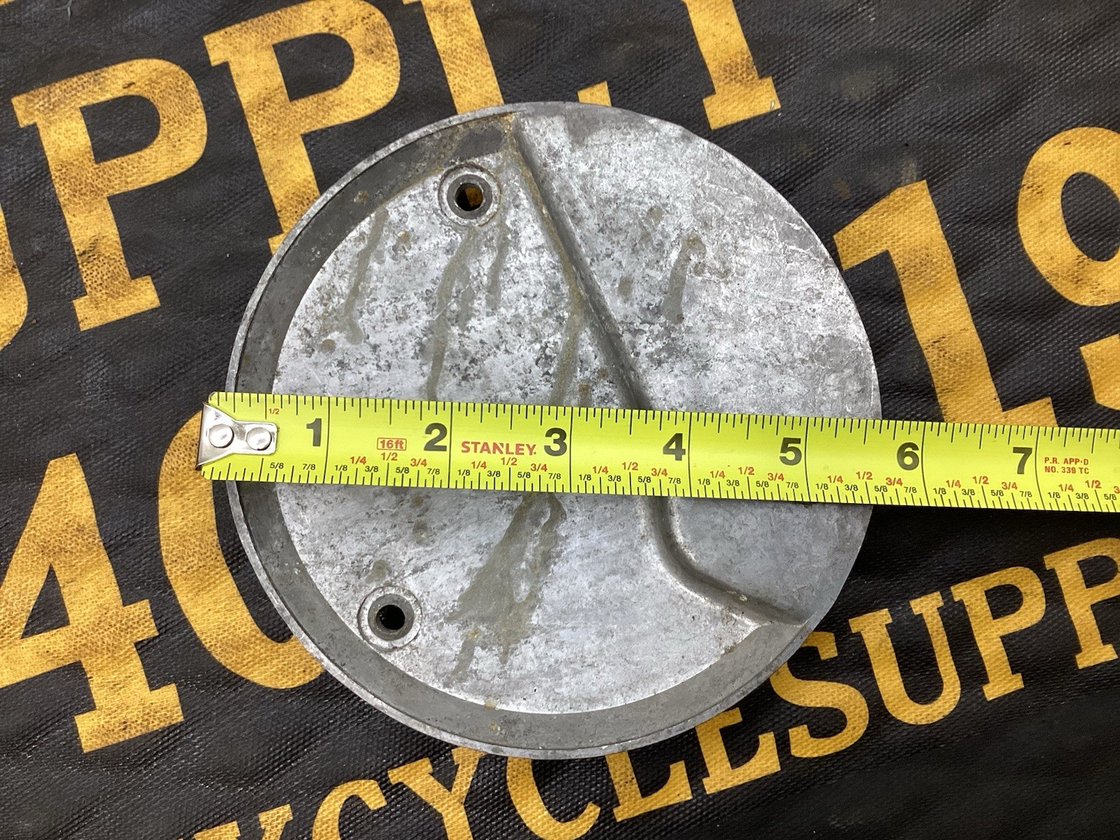 OEM HONDA CB750K CB750F VINTAGE FINNED CAST ALUMINUM CLUTCH ENGINE COVER NICE